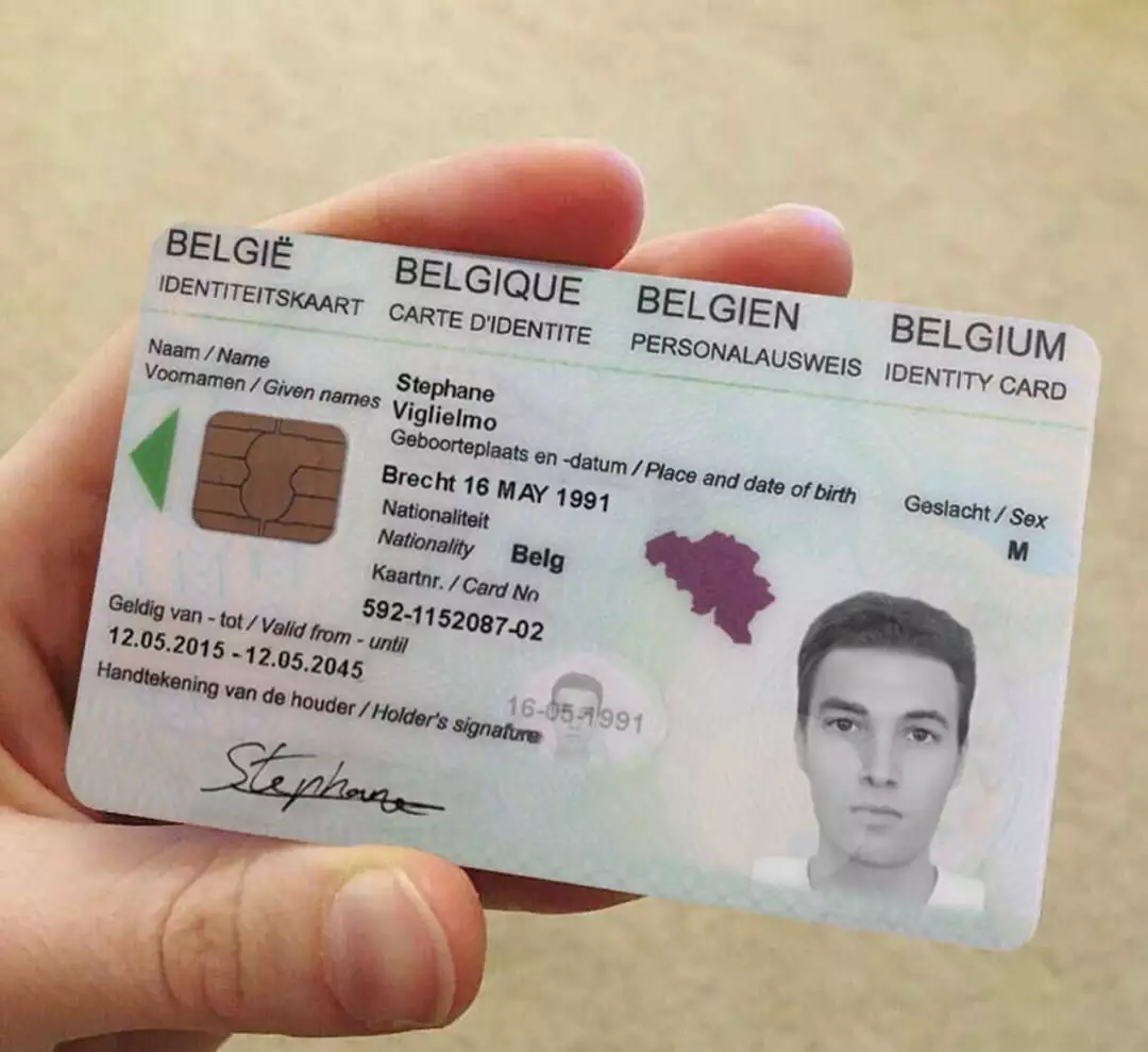 Buy Belgium ID card
