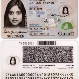 Buy Canadian ID card