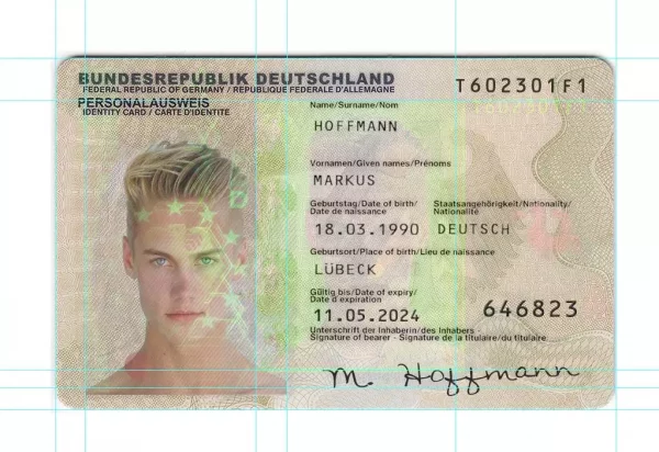 Buy German ID card