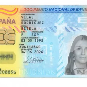Buy Spanish ID card