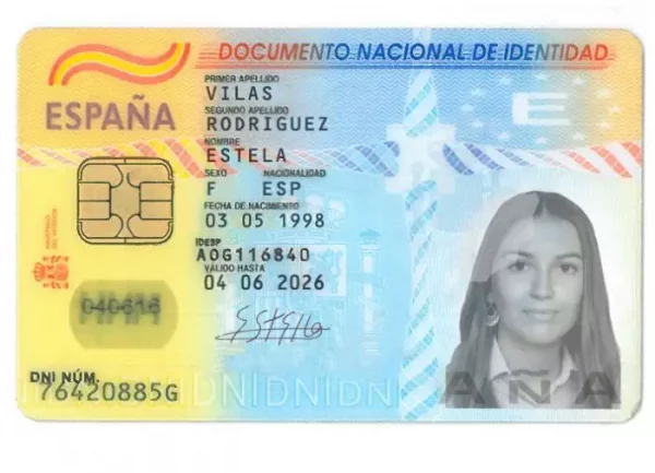 Buy Spanish ID card